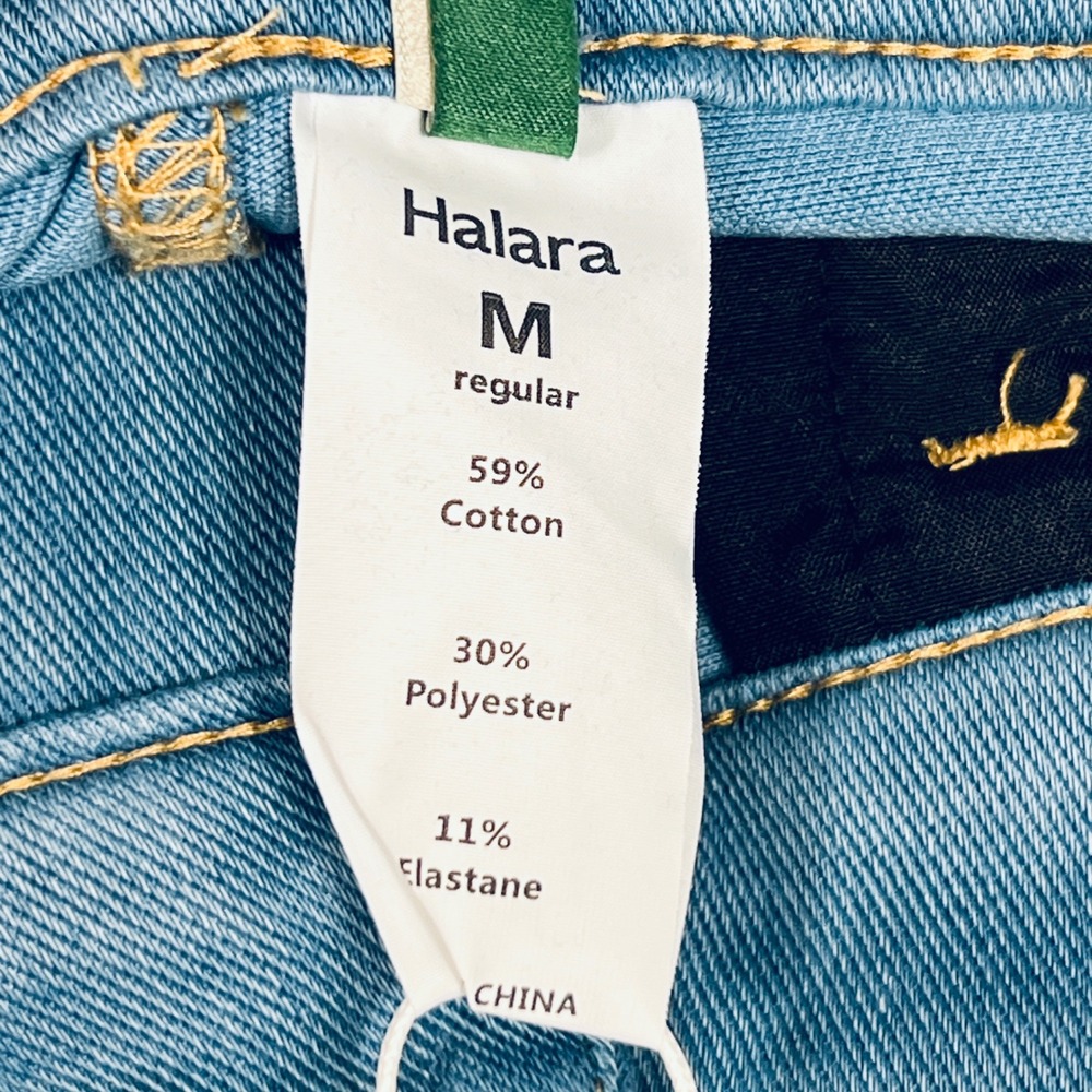 Halara Flex Mid Rise Bootcut Jeans Sunny Blue Medium Regular 02707422 - Picture 4 of 9
